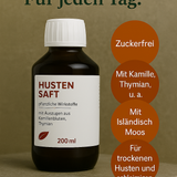 HUSTENSAFT – Pflanzliche Unterstützung bei Reizhusten & Erkältung